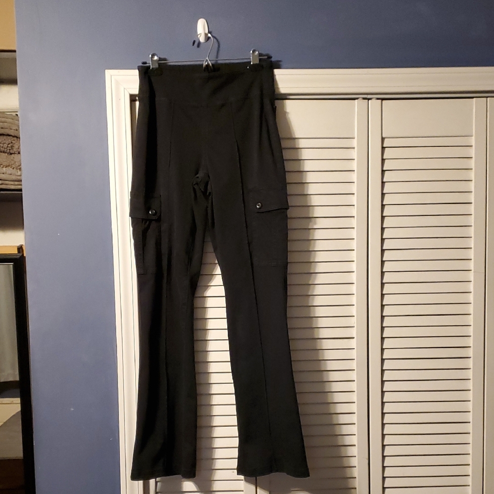 American Eagle Outfitters Black Flare Pants